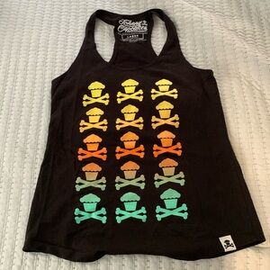 Women’s Johnny Cupcakes black tank top - Size L